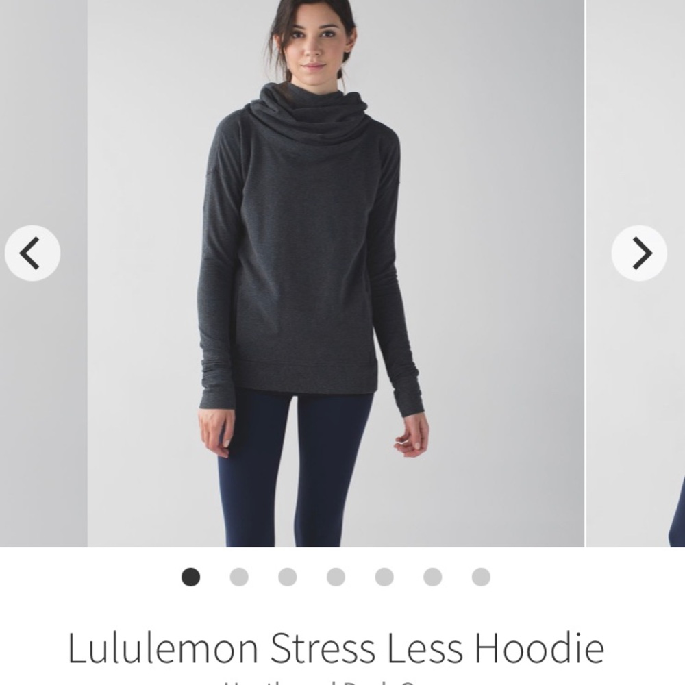Lululemon stress less hoodie. Like new! One owner. Worn only about 5 times
